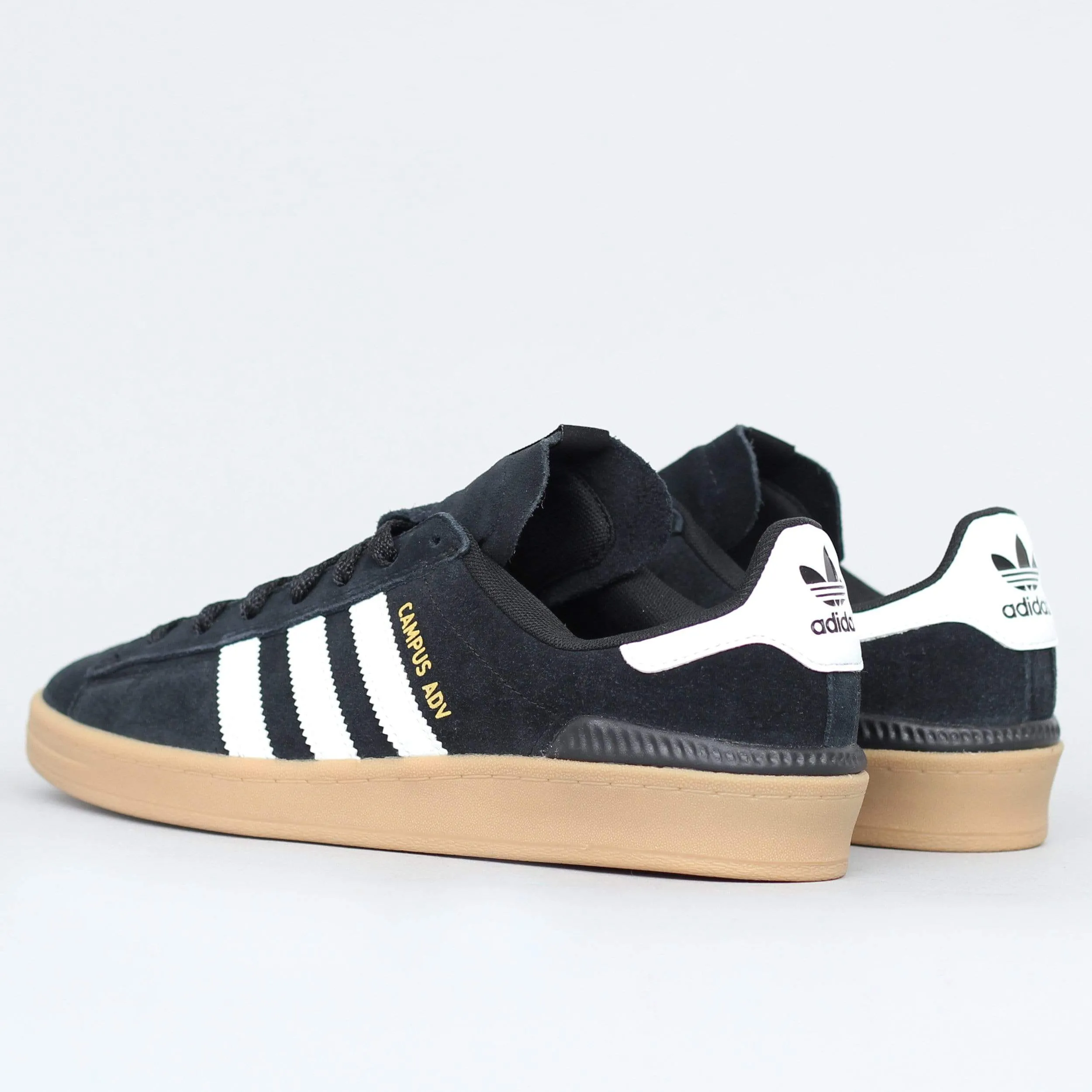 adidas Campus Advance Shoes Core Black / Footwear White / Gum 4