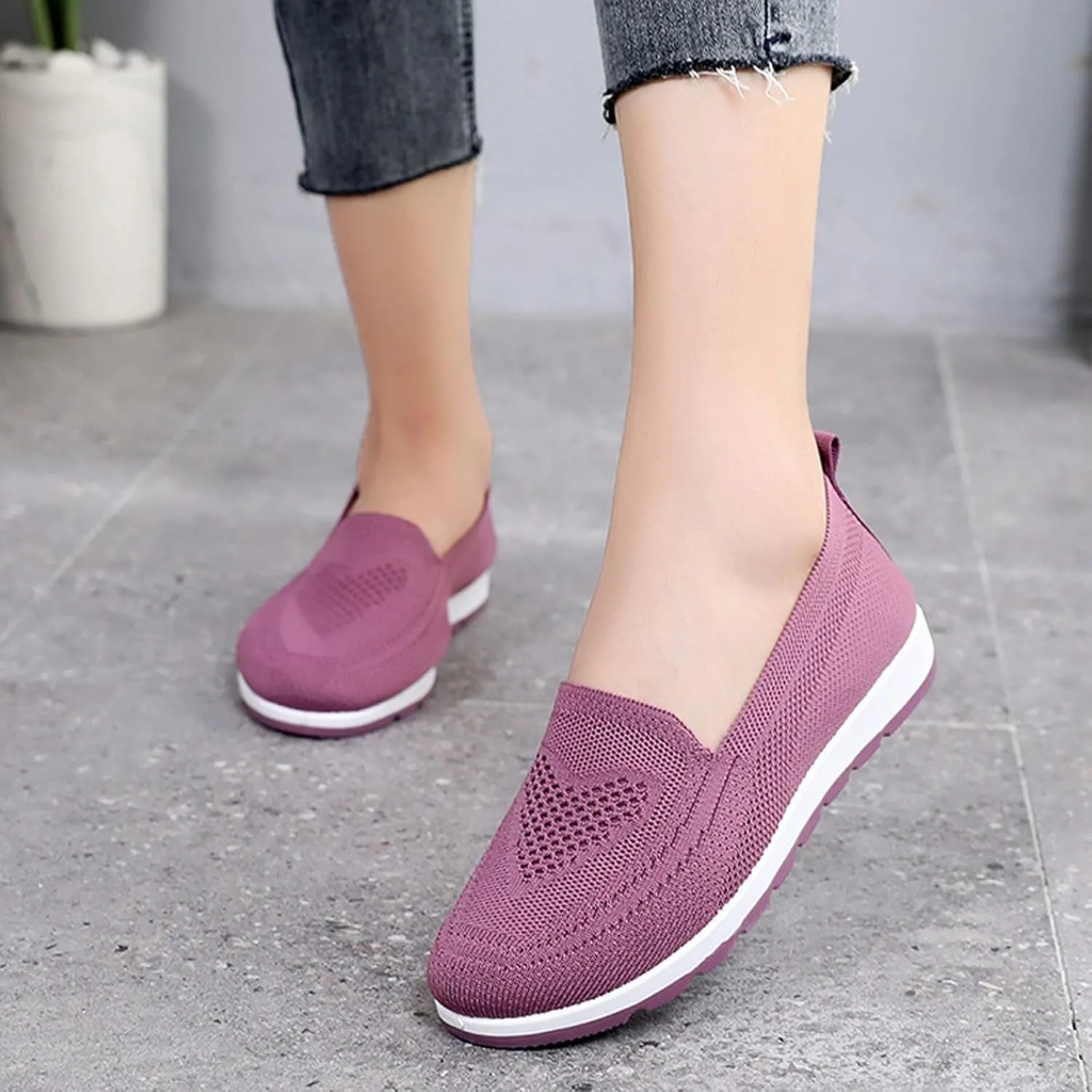 Arch Support Versatile Sneakers for Women Non Slip Athletic Fashion Casual Sneakers Orthopedic Shoe for Women