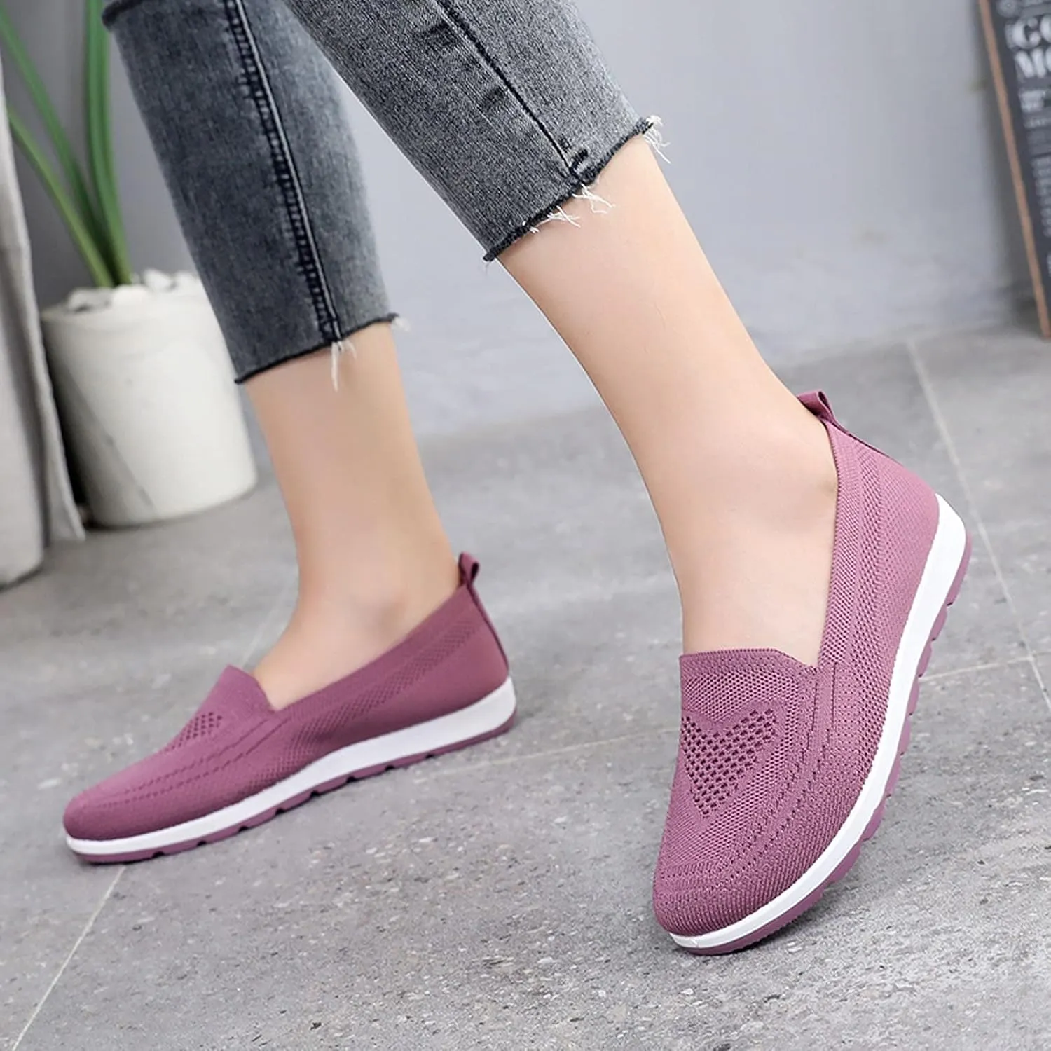 Arch Support Versatile Sneakers for Women Non Slip Athletic Fashion Casual Sneakers Orthopedic Shoe for Women
