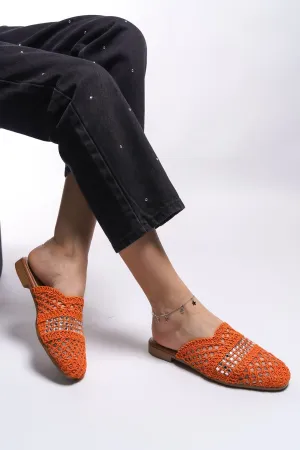 BHİLNASH WOMEN'S Slippers 0012101 Orange