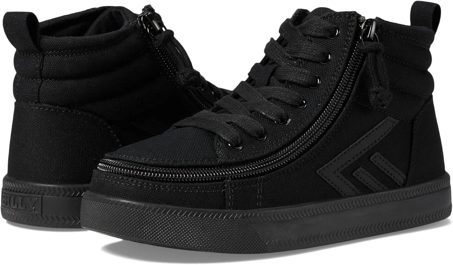 BILLY Footwear Unisex Billy CS High Top (Little Kid/Big Kid) Black to The Floor 2 Wide
