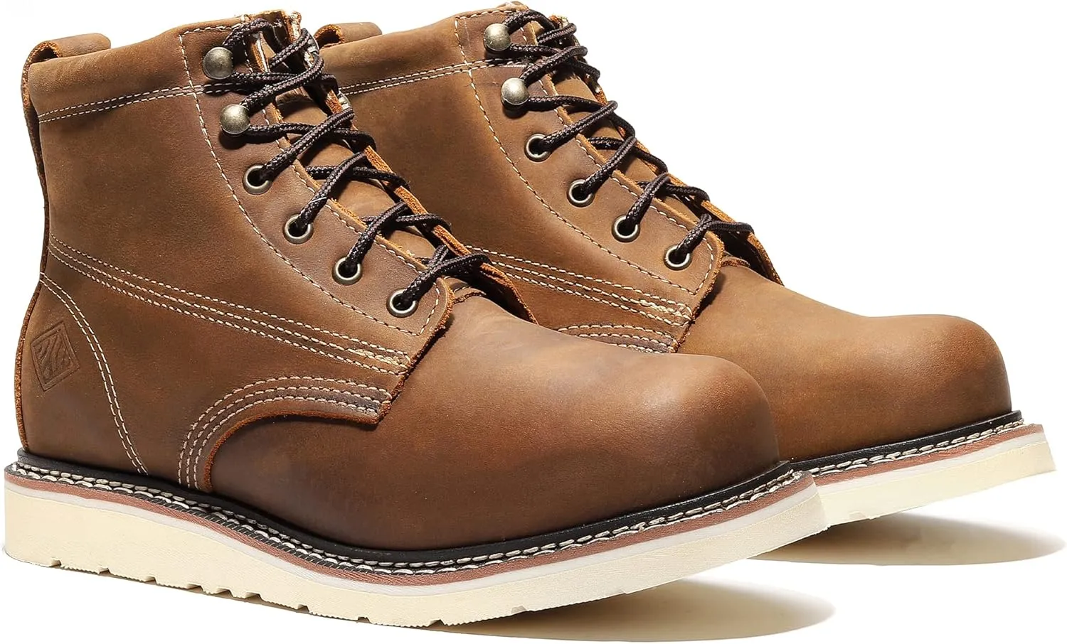 Bonanza Boots Frontier PLUS 6" Plain Toe Work Boot