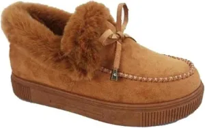Boots For Women Ankle Booties With Fur Lined Winter Snow Boots Warm Comfortable Non Slip Short Booties Loafers Shoes