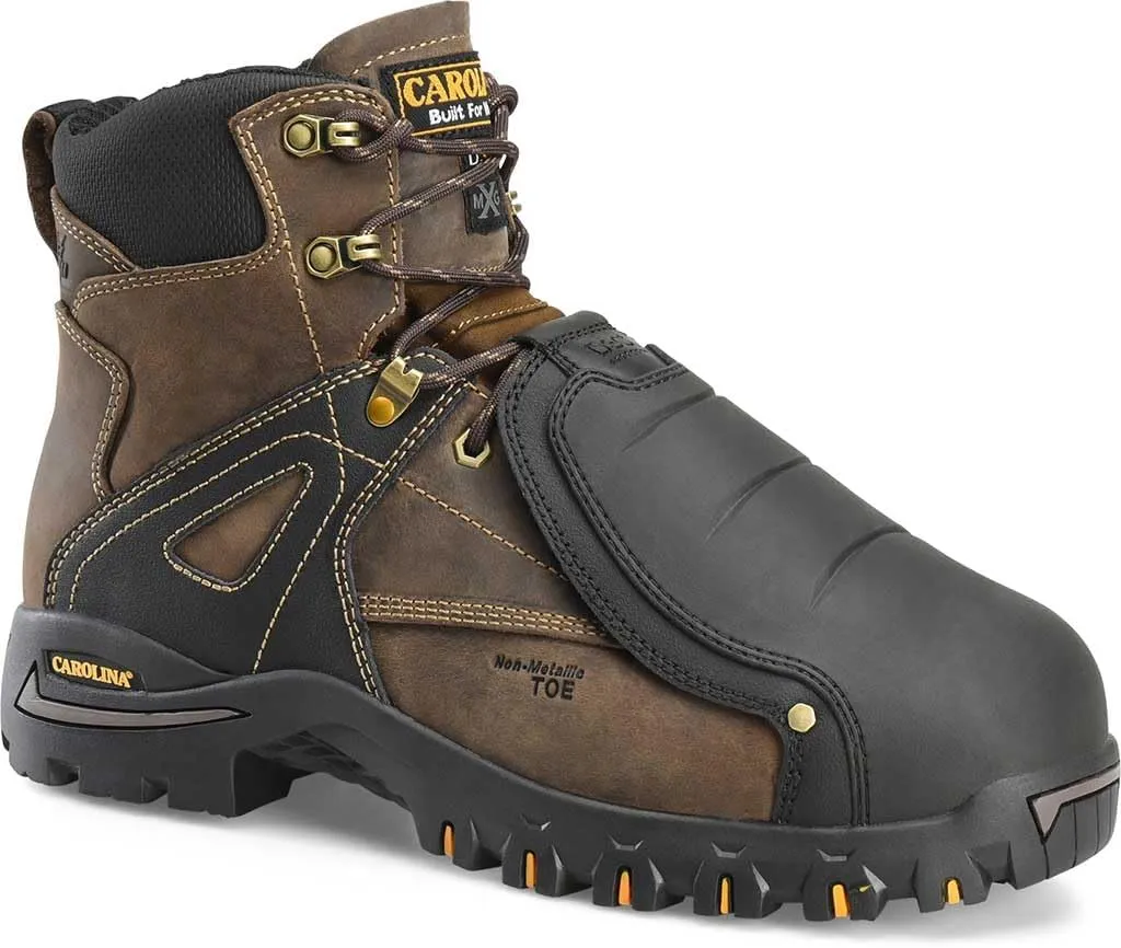 Carolina Men's CA5586 Miter Ext Mens 6 Waterproof Comp Toe Tiger D3O External Metguard Dark Brown 8.5 EE