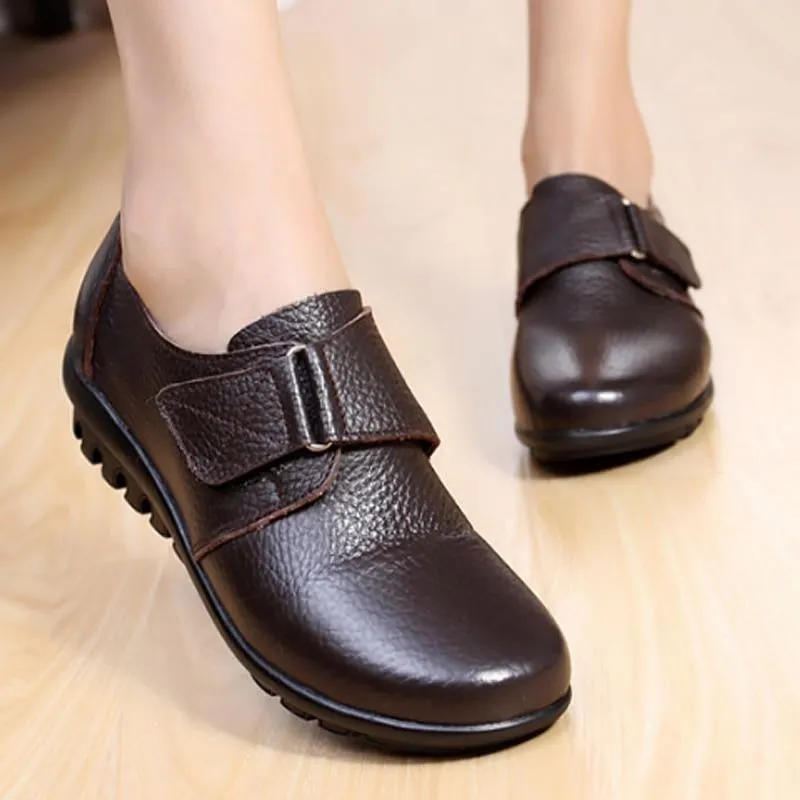 Casual Women's Genuine Leather Shoes for Bunions