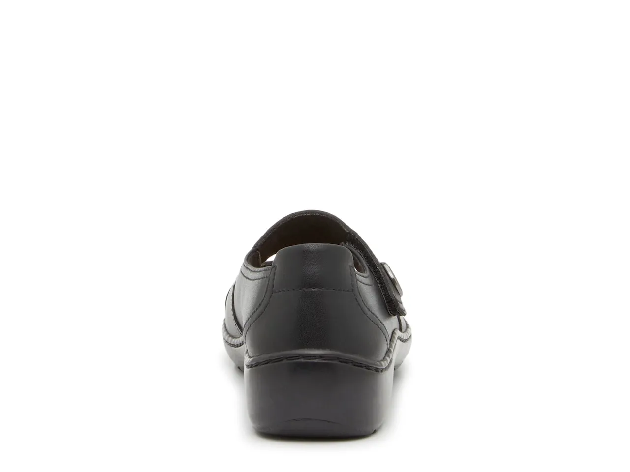 Clarks Women's Cora Ease Mary Jane Black Leathert 26180468