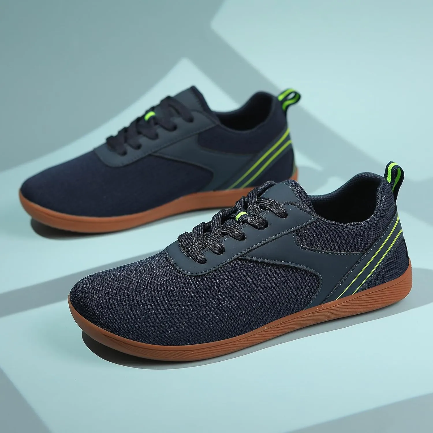 Couple Mesh Sports Casual Shoes Breathable Flat Bottom Lightweight Plus Size Comfortable Leather Men Shoes Casual Shoes for M