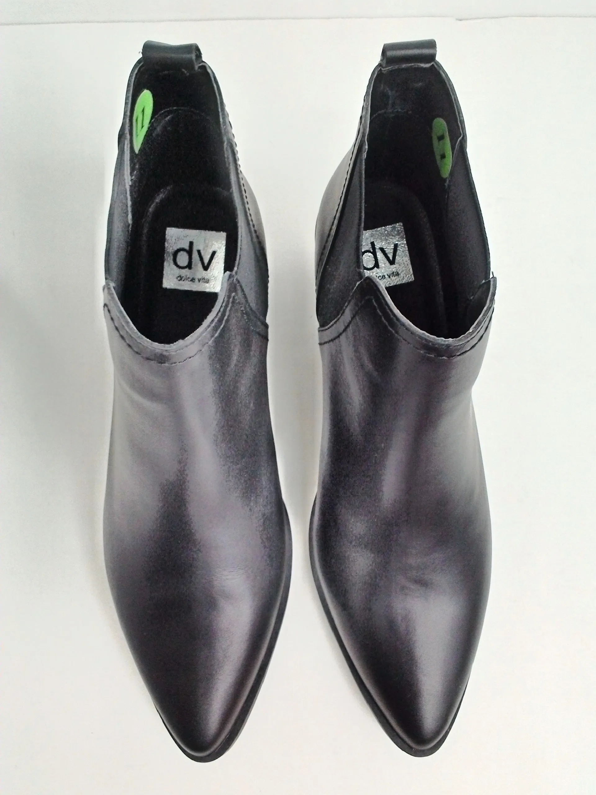 Dolce Vita Women's Zipporah Black Pointed Toe Booties Size 11