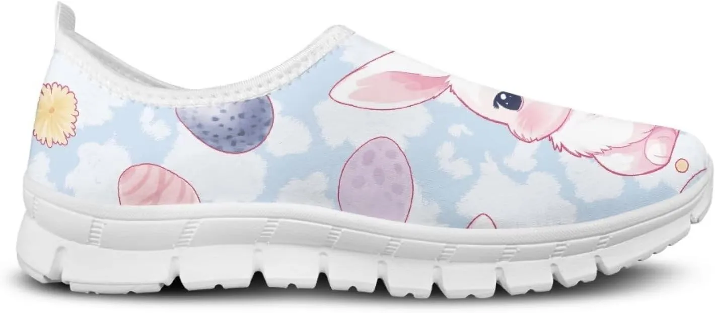 Doojoayie Slip On Walking Shoes for Women Comfy Workout Casual Shoes Holiday