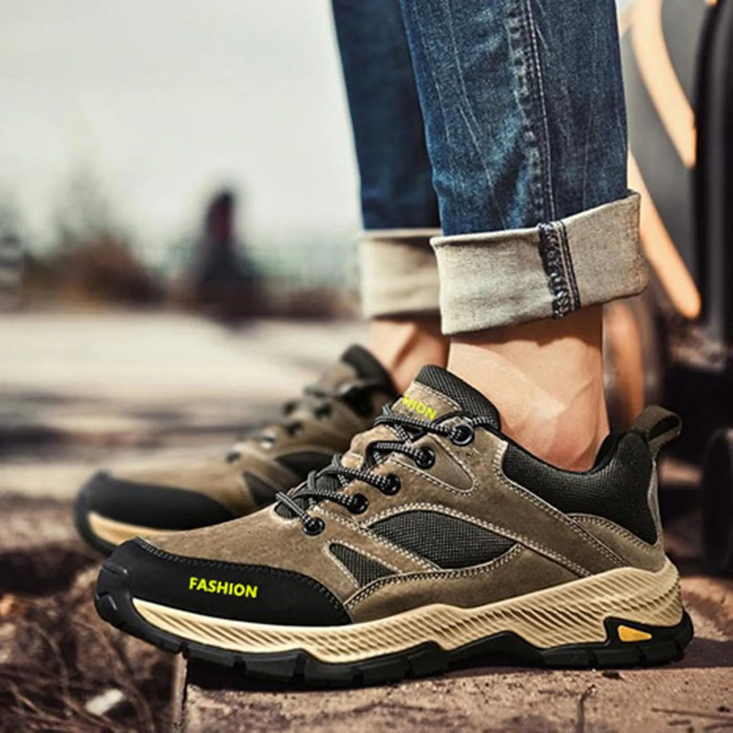 Fashion Summer Men Sports Shoes Flat Soft Sole Non Slip Elastic Lace Up Mesh Breathable Running Hiking Casual Style Sneaker Men 9