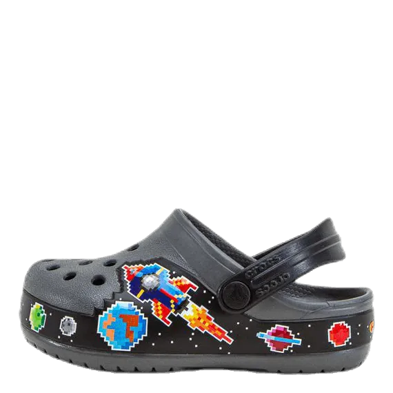 Fun Lab Galactic Clog Kids Grey