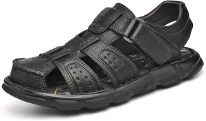 Genuine Leather Casual Shoes For Men Classic Men Sandals