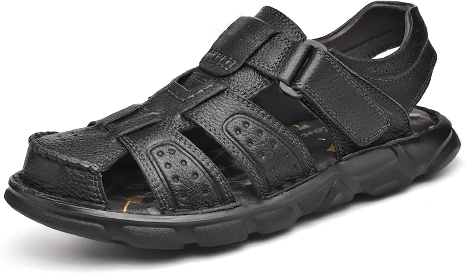 Genuine Leather Casual Shoes For Men Classic Men Sandals
