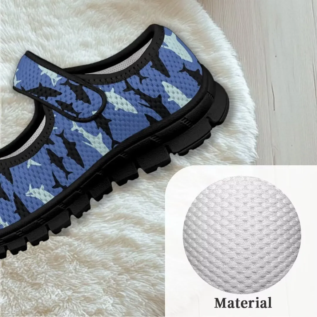 Girls Mesh Sneaker Toddler Mary Jane Shoes Lightweight Casual Shoes for Running Vacation