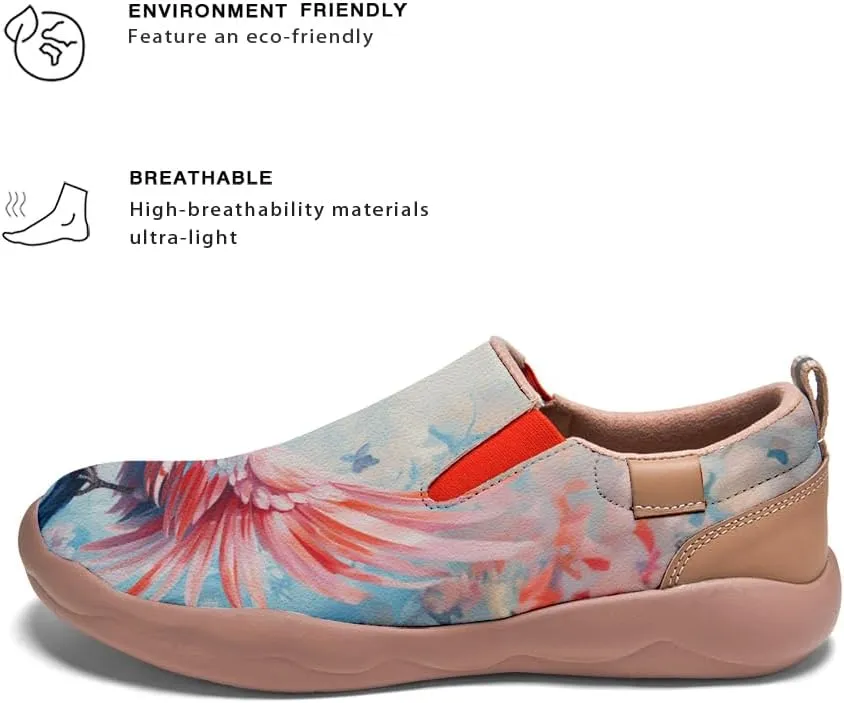 Girls Slip-on Loafers Kid's Casual Shoes Lightweight Comfort Fashion Sneakers Animal Style