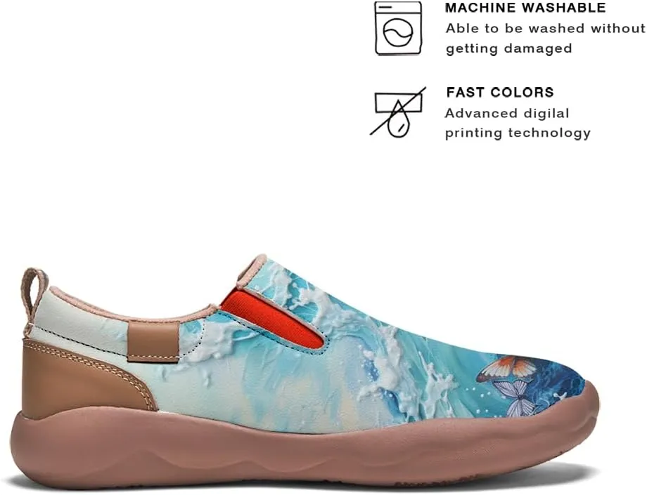 Girls Slip-on Loafers Kid's Casual Shoes Lightweight Comfort Fashion Sneakers Animal Style