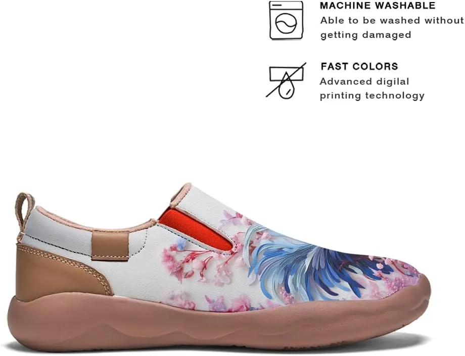 Girls Slip-on Loafers Kid's Casual Shoes Lightweight Comfort Fashion Sneakers Animal Style