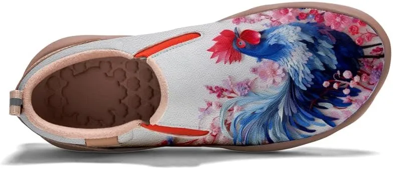 Girls Slip-on Loafers Kid's Casual Shoes Lightweight Comfort Fashion Sneakers Animal Style