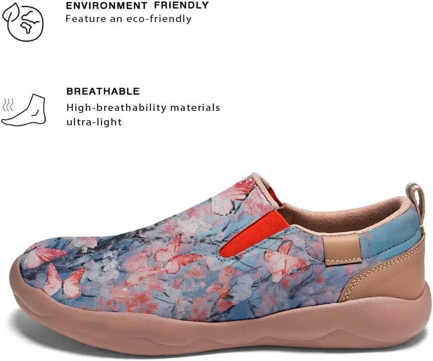 Girls Slip-on Loafers Kid's Casual Shoes Lightweight Comfort Fashion Sneakers Animal Style