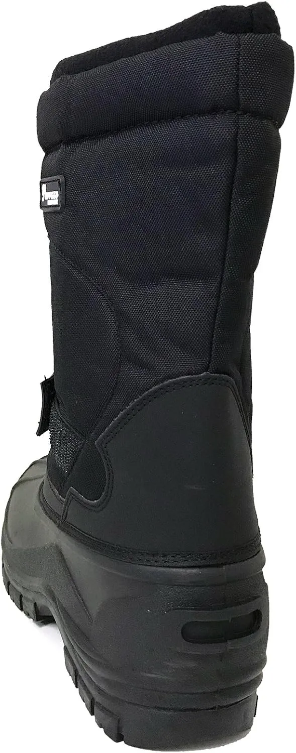 Harbin Men's Winter Snow Boots Heavy Duty Water Resistant Insulated Duck Shoes