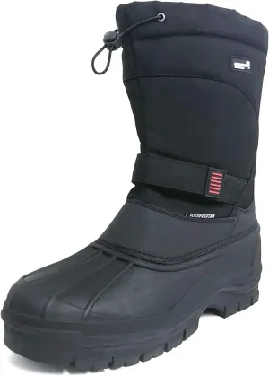 Harbin Men's Winter Snow Boots Heavy Duty Water Resistant Insulated Duck Shoes