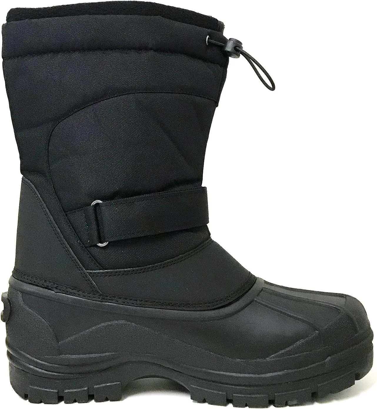 Harbin Men's Winter Snow Boots Heavy Duty Water Resistant Insulated Duck Shoes