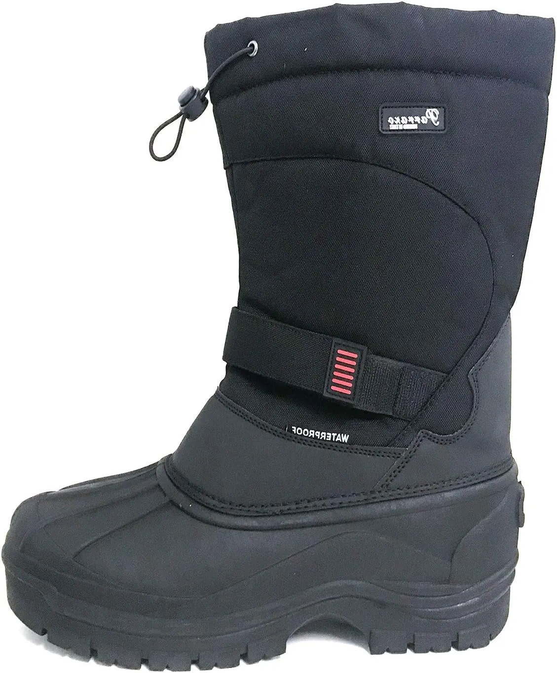Harbin Men's Winter Snow Boots Heavy Duty Water Resistant Insulated Duck Shoes