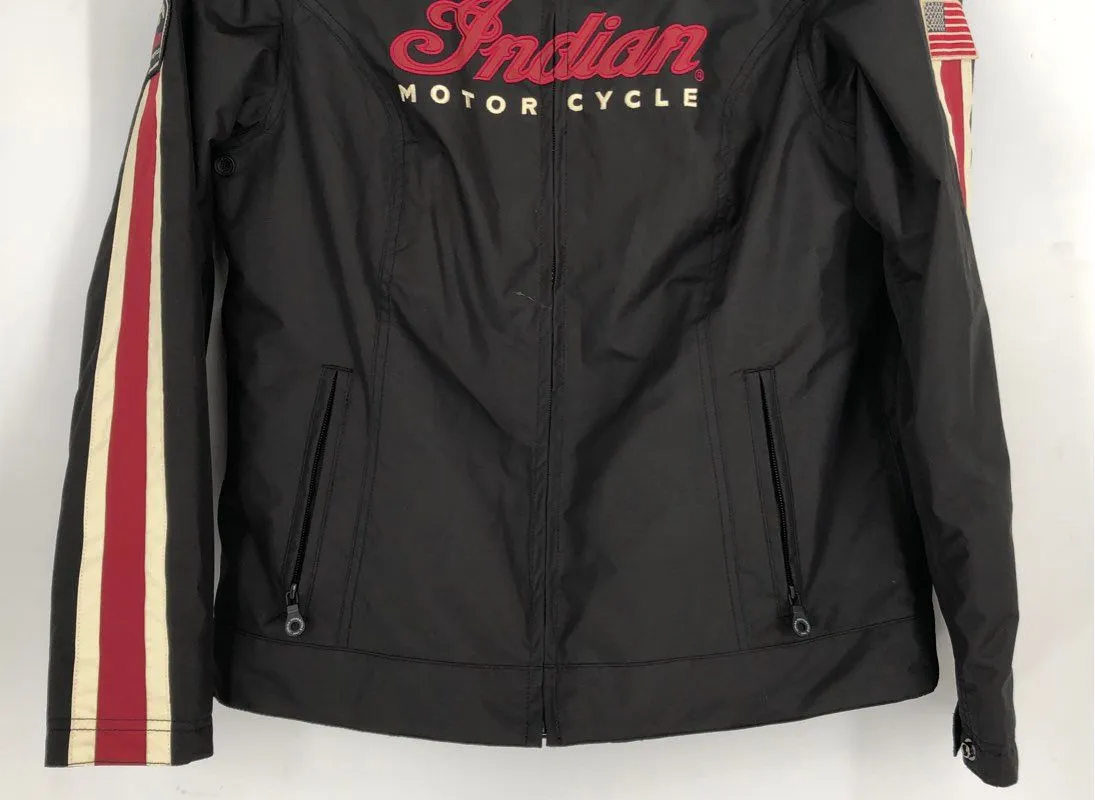 Indian Motorcycle Women's Black Motorcycle Jacket - Size Medium