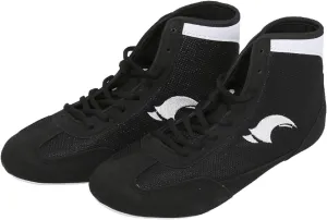 Kids Boys Girls High Top Boxing Shoes Wrestling Training Wrestling Shoes Long Boots Competition Training House