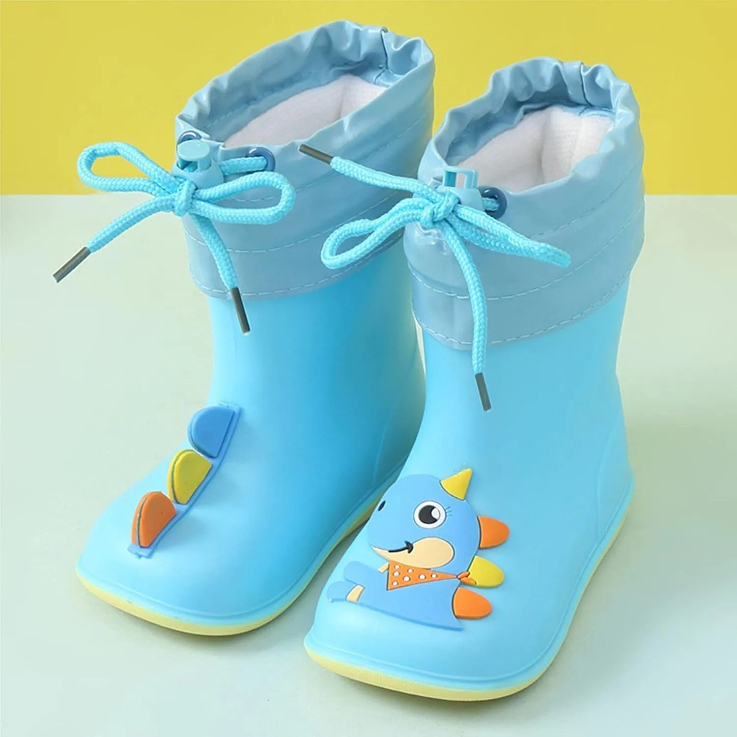 Kids Rain Boots Outdoor Waterproof & Insulated Winter Boots for Girls & Boys Toddler Kids Waterproof Boots