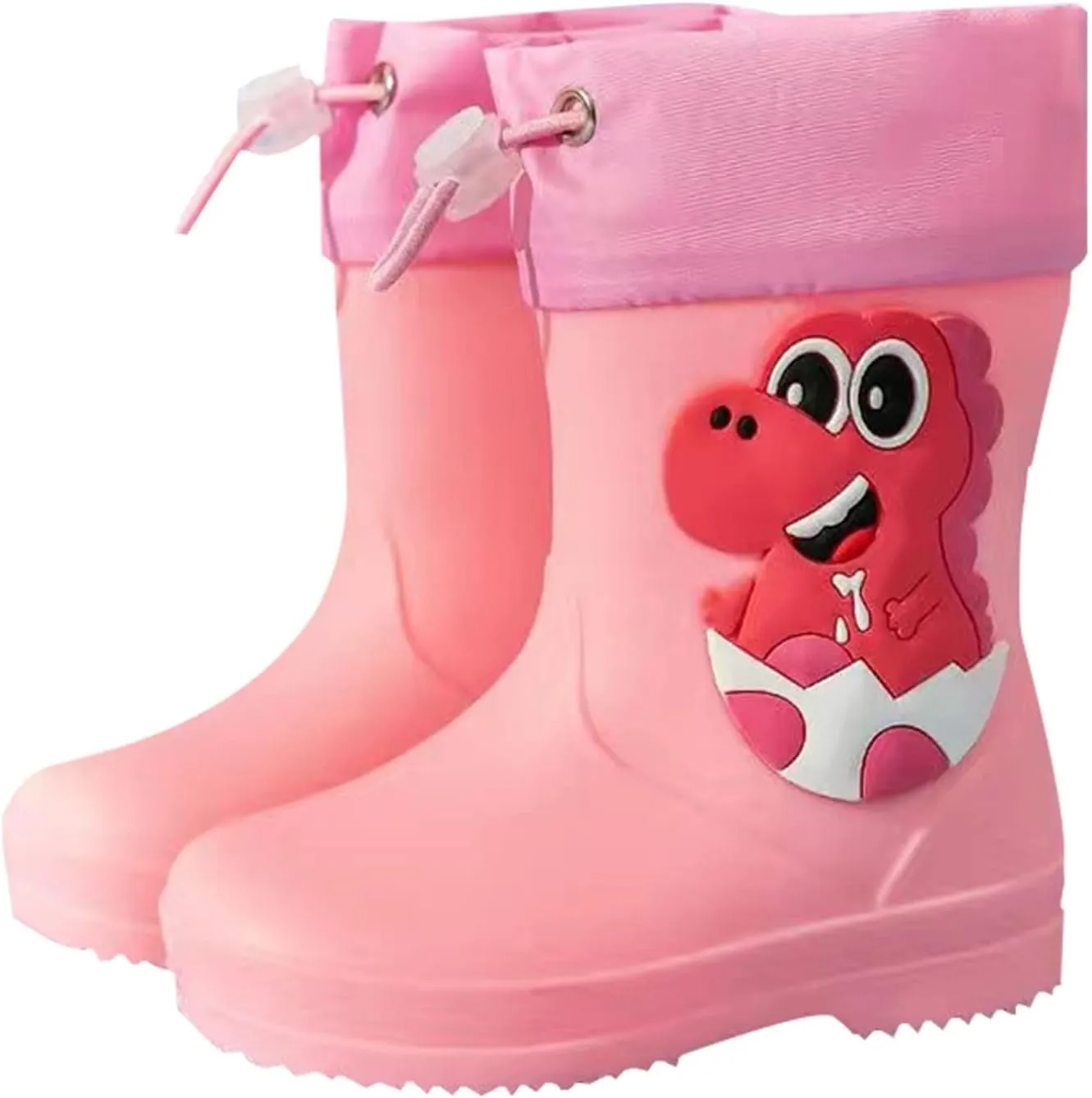 Kids Rain Boots Outdoor Waterproof & Insulated Winter Boots for Girls & Boys Toddler Kids Waterproof Boots
