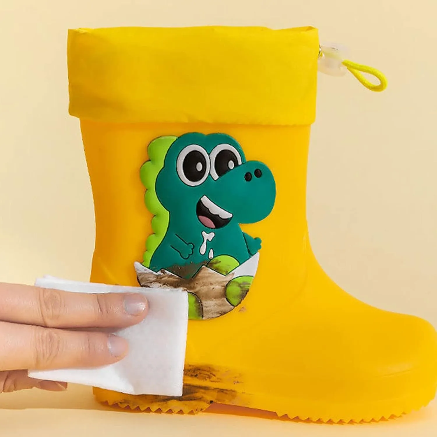 Kids Rain Boots Outdoor Waterproof & Insulated Winter Boots for Girls & Boys Toddler Kids Waterproof Boots