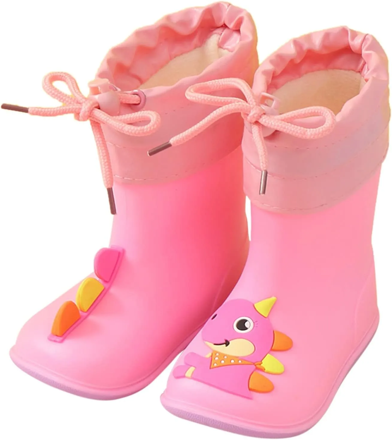 Kids Rain Boots Outdoor Waterproof & Insulated Winter Boots for Girls & Boys Toddler Kids Waterproof Boots