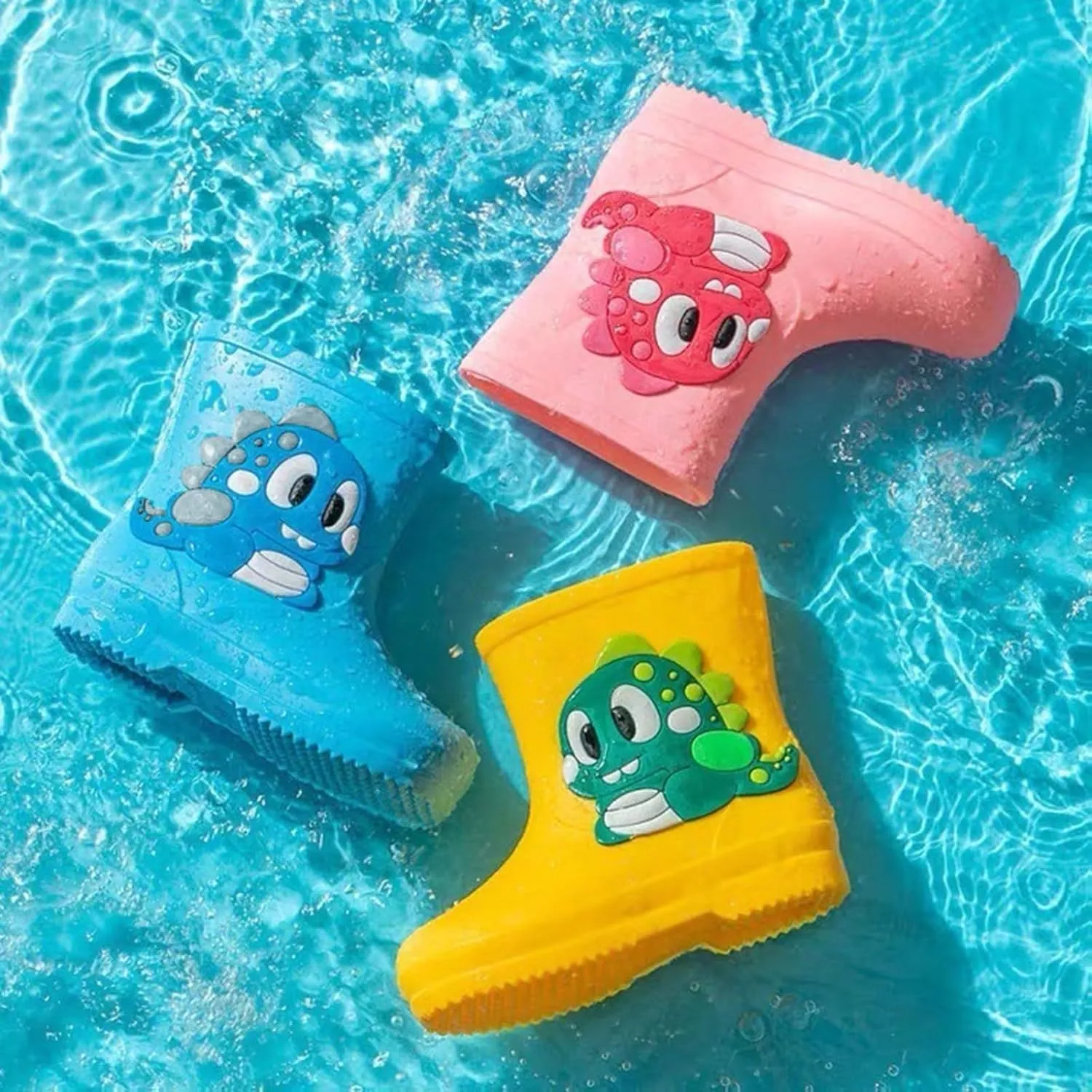 Kids Rain Boots Outdoor Waterproof & Insulated Winter Boots for Girls & Boys Toddler Kids Waterproof Boots