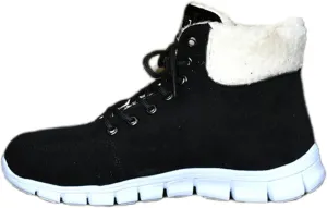 Ladmiple Boots For Women 2024 Ankle Booties Snow Boots Warm Comfortable Slip On Outdoor Fur Lined Lining Walking Winter Shoes