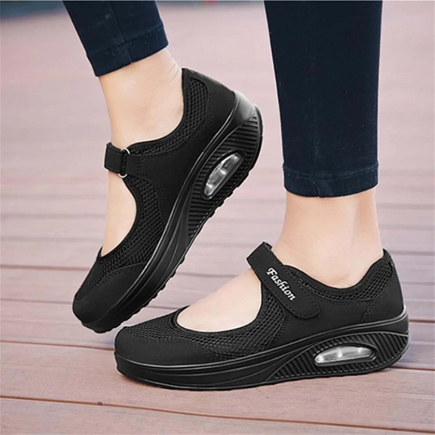 Ladmiple Sneakers For Women Walking Shoes Arch Support Slip on Fashion Low Top Casual Dressy Summer Fashion Flat Loafers
