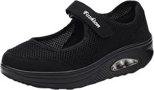Ladmiple Sneakers For Women Walking Shoes Arch Support Slip on Fashion Low Top Casual Dressy Summer Fashion Flat Loafers