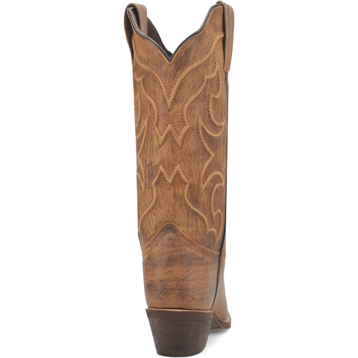 Laredo Women's 12" Reva Snip Toe Western Boot - Honey 54267