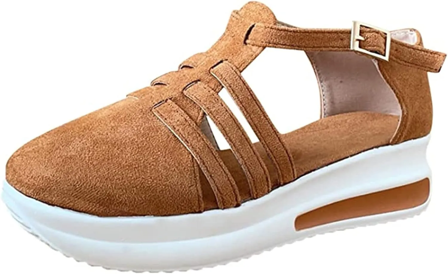 Lausiuoe Sneakers For Women Platform Slip On Canvas Shoes Low Top Non Slip Fashion Casual Comfortable Walking Flat Loafers