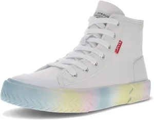 Levi's Women's Casual Sneaker, White/Multi, 10