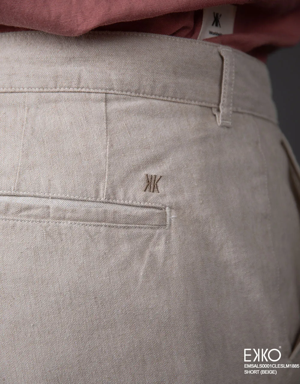 Linen Short - Beige 1.0
