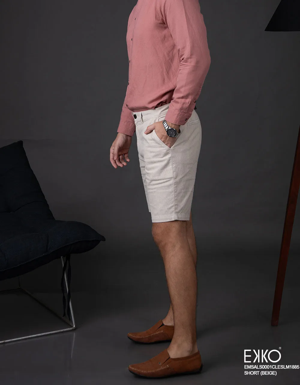 Linen Short - Beige 1.0