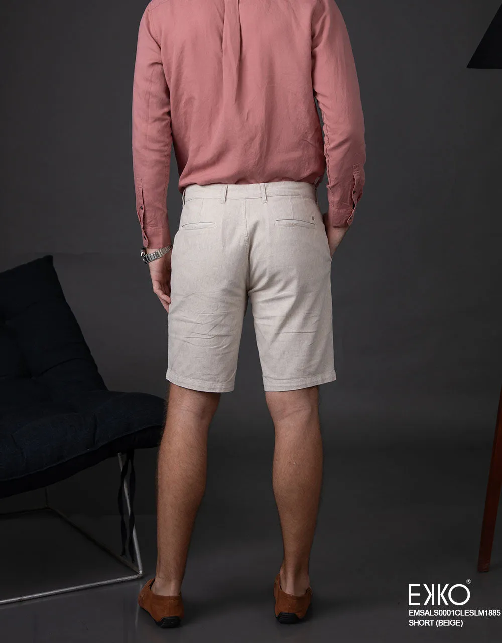 Linen Short - Beige 1.0