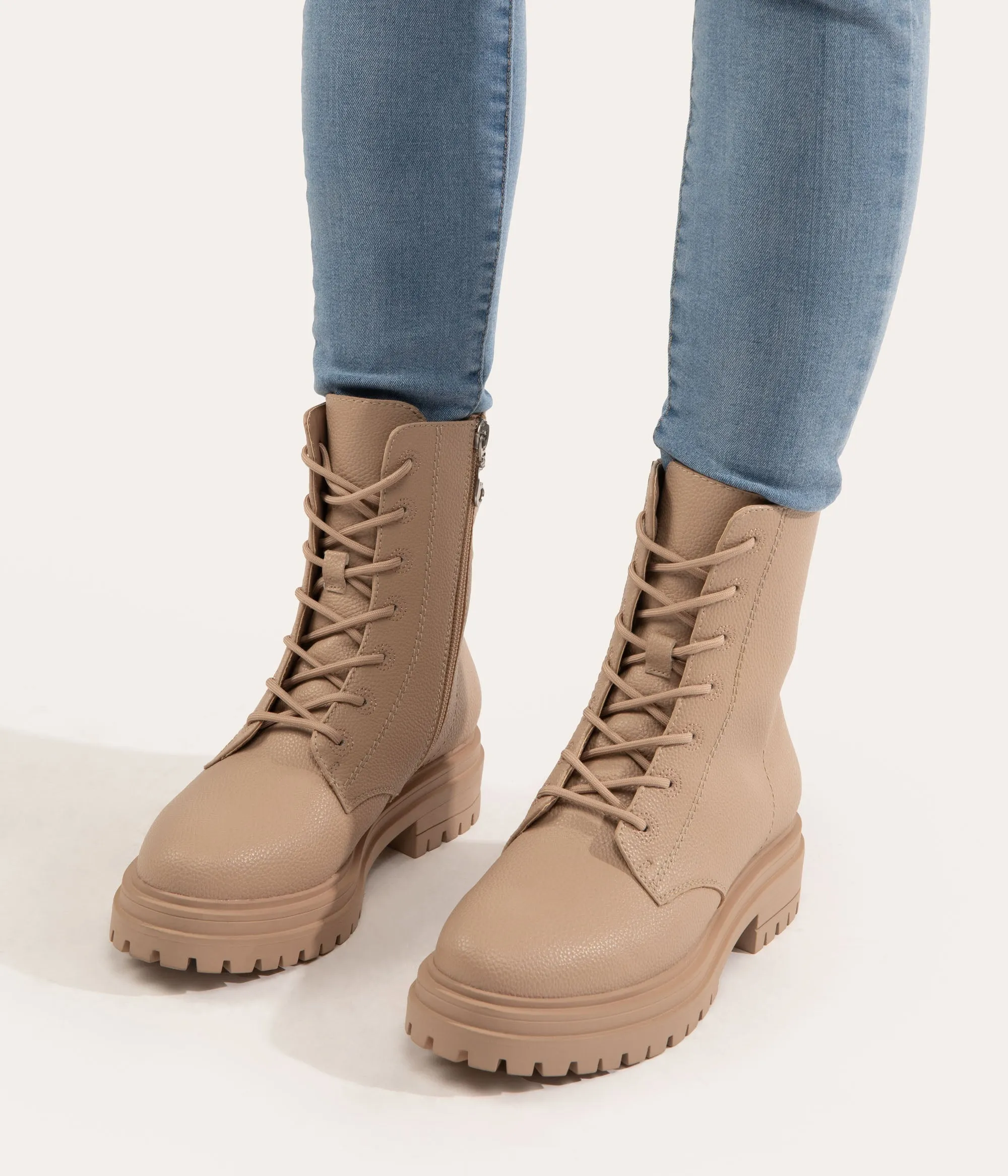 MAREE Women's Vegan Combat Boots