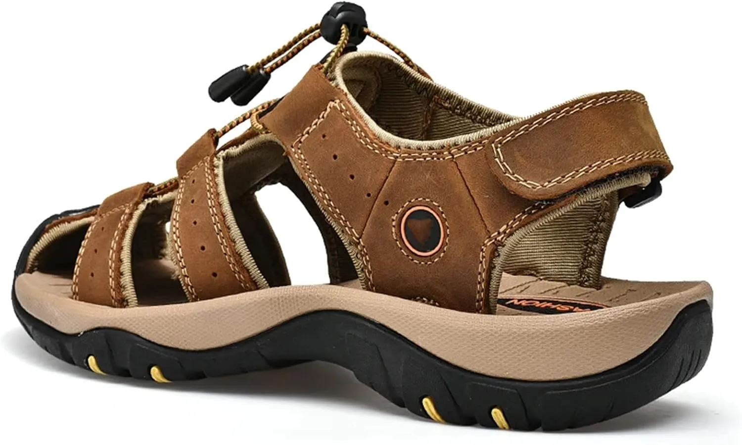 Men Genuine Leather Mens Casual Shoes Outdoor Men Leather Sandals