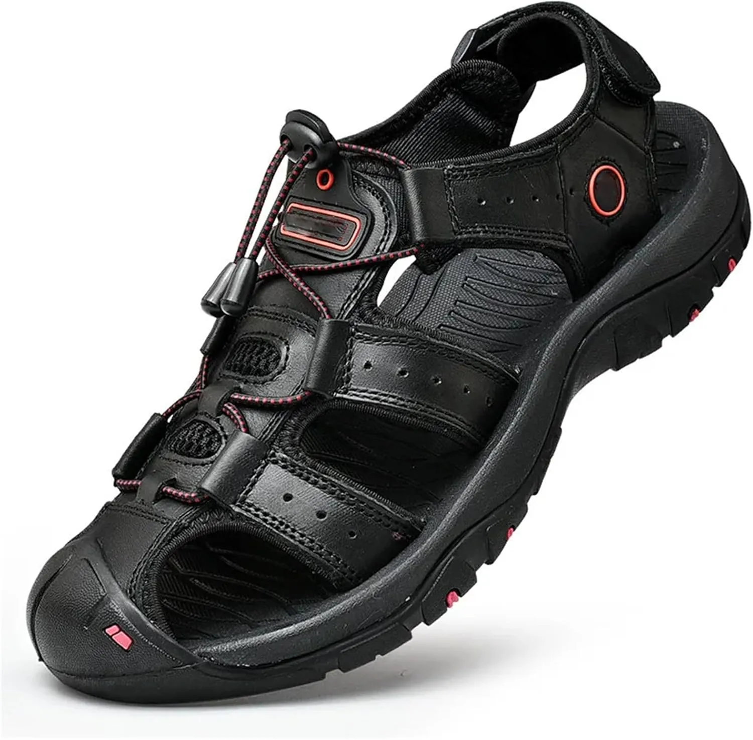 Men Genuine Leather Mens Casual Shoes Outdoor Men Leather Sandals