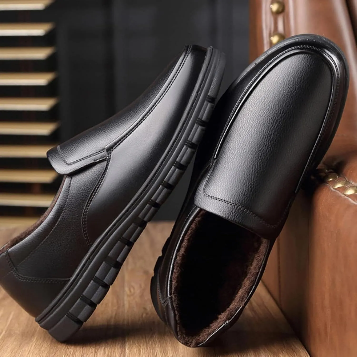 Men's Casual Shoes, Business Driving Shoes, Party and Wedding Comfortable Leather Shoes