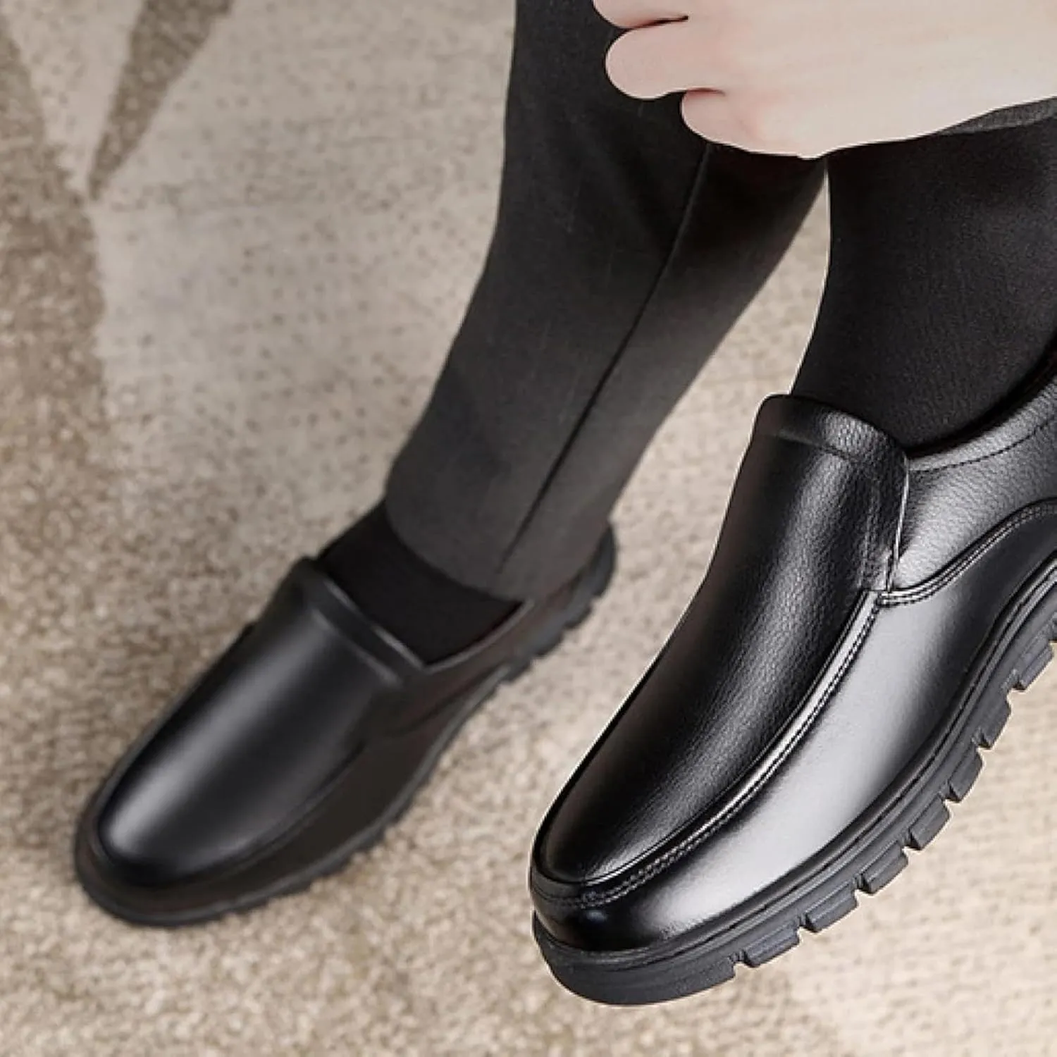 Men's Casual Shoes, Business Driving Shoes, Party and Wedding Comfortable Leather Shoes