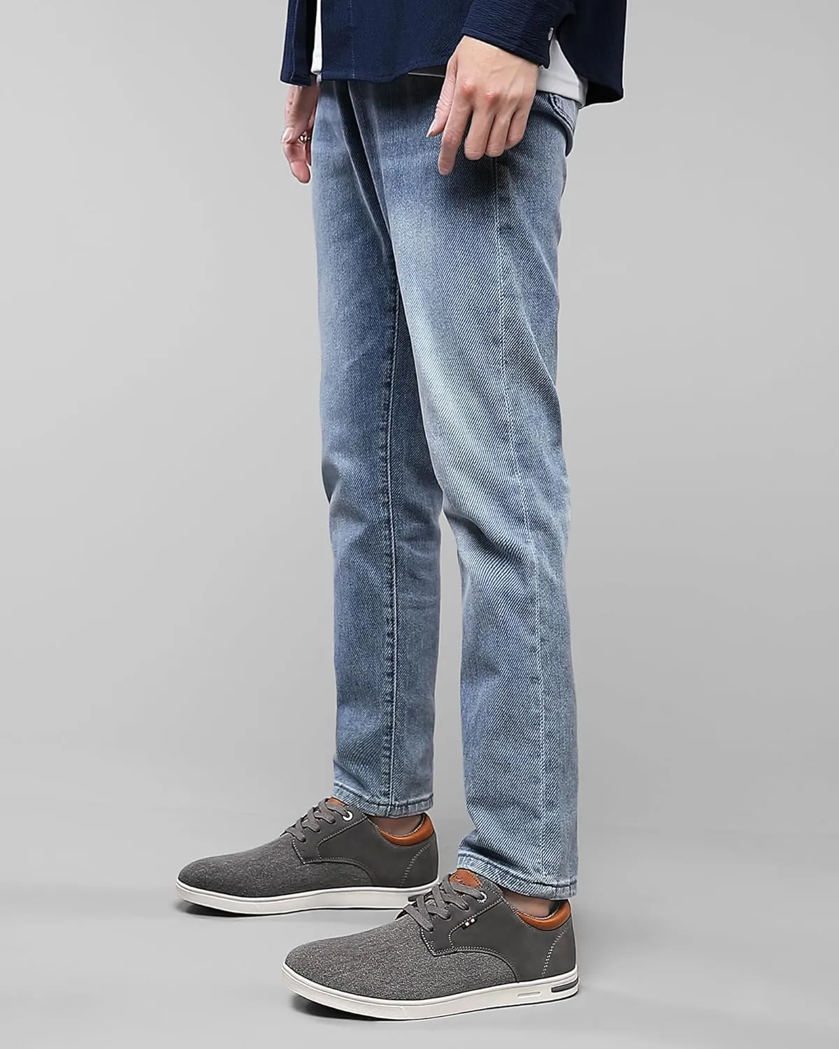 Mens Casual Shoes Fashion Dress Sneakers Breathable Business Shoes