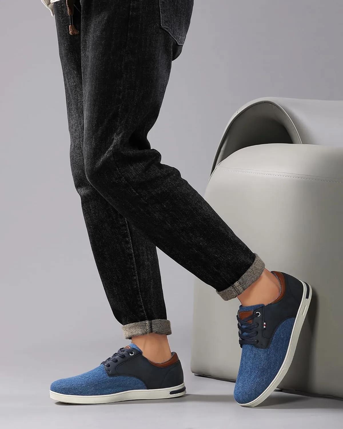 Mens Casual Shoes Fashion Dress Sneakers Breathable Business Shoes